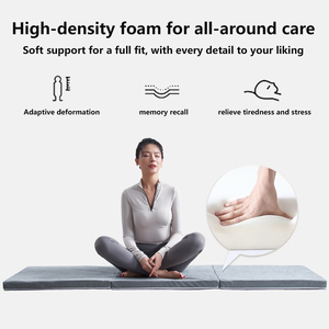 Xách Tay Mật Độ Cao Bọt Gấp Ba Nệm Giường Bơm Hơi Nệm Không Khí Cho Cho Cho Cắm Trại Giường Khách - Product Image 5