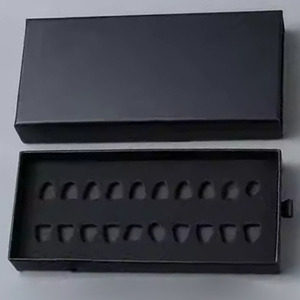 Boîtes en papier de carton à tiroir avec logo imprimé personnalisé Emballage de placages dentaires de fausses <span class=keywords><strong>dents</strong></span> Emballage de placages dentaires avec insert en mousse - Product Image 2