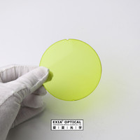 Lentes Planas EXIA E5A, Lentes de Sol con Tinte Amarillo, Curvatura Base 0.5, Material de Resina, UV400, SHMC, Calidad Mixta