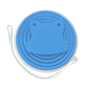 El nuevo listado de productos de estilo de vida al aire libre de silicona taza plegable portátil de viaje taza de enjuague bucal - Product Image 2