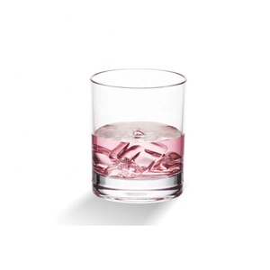 Tumbler di plastica Lowball riutilizzabile in vetro <span class=keywords><strong>Brandy</strong></span> da 8 once BPA Free acrilico SAN Tritan Whiskey Tumbler - Product Image 1