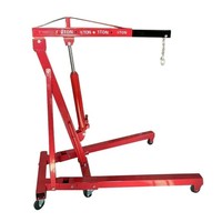 Outil de levage pour l'entretien des moteurs de voitures et de camions Grue de levage hydraulique Grue d'atelier pliable de 2 tonnes