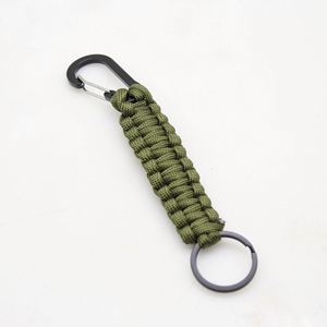 Cheap Wholesale DIY Keychain Making Supplies Nylon 550/350lb 4mm Paracord Manufacturer Provided Charms - Product Image 1
