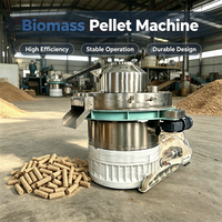 Machine de traitement de granulés de biomasse verticale 1,5-4 T/H pour la production de granulés de combustible à partir de coques de graines de tournesol et de noix