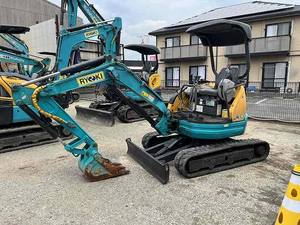 รถขุดขนาดเล็กมือสอง สภาพ 95% ใช้แล้ว 2 ตัน เครื่องยนต์ดีเซล 2500 ชั่วโมง รถขุดขนาดเล็กสำหรับงานเกษตร รถขุดมือสอง - Product Image 1