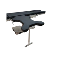 Support de bras manuel médical pour table d'opération et tables d'examen en microchirurgie