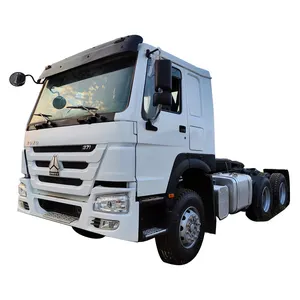2018-2023 Sinotruck de segunda mano HOWO 6x4 371HP 420HP 10-Wheels Trailer Truck Head Heavy Hovo Tow Tractor Trucks