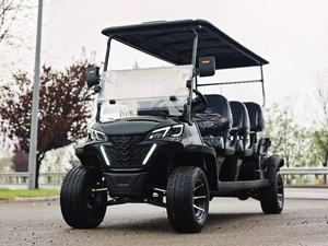 <span class=keywords><strong>Voiture</strong></span> de golf électrique 6 places, nouveau design, moteur 220V, maniabilité améliorée, éclairage LED, pour parcours de golf, hôtel, complexe hôtelier - Product Image 2