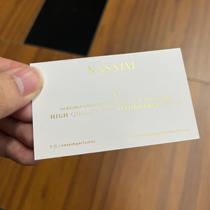 맞춤 디자인 방문 카드 명함 인쇄 금박 스탬핑 종이 카드 블랙 엠보싱 자체 로고 - Product Image 2