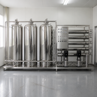 Réservoir de filtration mécanique en acier au carbone industriel avec média sable de quartz, 1 an, 5000 L/heure, pour le traitement et la réutilisation des eaux usées de teinture textile