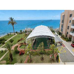 Toit de court de padel intérieur durable, imperméable, en membrane tendue PVDF, pour terrains de football et tentes - Product Image 2