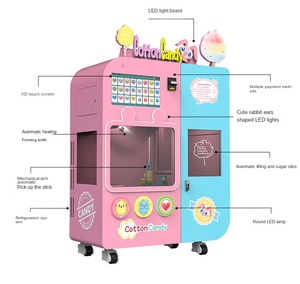 Vente chaude Dernière automatique Magic Candy Cotton Floss Flower Distributeur automatique Machine à bonbons électrique - Product Image 4