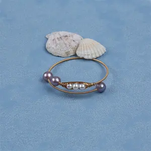 Bracelet à perles pour femmes et filles, nouvelle mode, manchette ajustable,