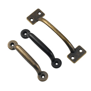 Furniture Handle Bar Zinc Alloy Antique Bronze <b>Black</b> Cabinet Drawer Wooden <b>Door</b> Minimalist Durable - Product Image 5