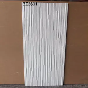 300x600mm毫米别墅庭院木纹饰面外墙砖阳台仿古凹凸陶瓷墙砖 - Product Image 5