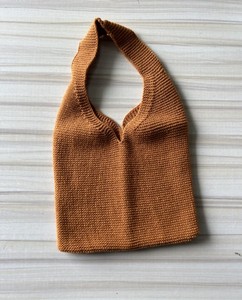 New RTS Fashion Knitted <strong>Solid</strong> Color Simple Knitted <strong>Bag</strong> Tote Handbag Handmade Crochet <strong>Bag</strong> - Product Image 5
