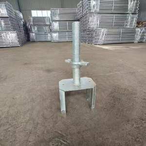 La construction <span class=keywords><strong>domestique</strong></span> utilise des vérins réglables de haute qualité pour les accessoires d'échafaudage en acier Têtes de fourche en forme de U - Product Image 3