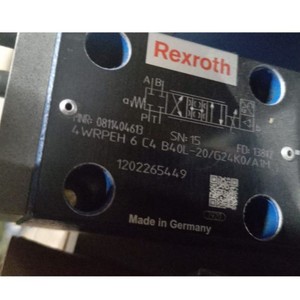 Vanne proportionnelle Rexroth 4WRPEH 6 C4 B40L-20/G24K0/A1M DN25 pour machines hydrauliques - Product Image 3