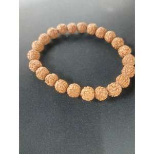 Pulseras de madera Rudraksha unisex al por mayor, diferentes tamaños a elegir, aproximadamente 7 pulgadas, hechas a mano. - Product Image 2