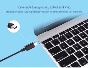 Câble de données USB C, câble de charge de type C pour téléphone portable, cordon pour téléphone mobile - Product Image 3