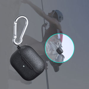 Étui de protection pour écouteurs en Tpu souple <span class=keywords><strong>2022</strong></span>, en Grain Lychee pour étui Airpod porte-clés <span class=keywords><strong>pro</strong></span> 2, nouvelle collection Offre Spéciale - Product Image 6