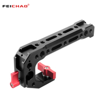 Poignée supérieure stabilisatrice en alliage d'aluminium FEICHAO avec pince pour tige de 15 mm pour cage de caméra DSLR