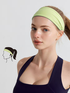 Bandeau de sport super élastique antidérapant en gros, 26 couleurs, absorbant l'humidité, respirant, pour le tennis, le fitness, le sport - Product Image 2