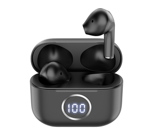 Écouteurs sans fil Bluetooth T49 Type-C avec protection d'écran, Bluetooth 5.0, écouteurs bon marché, <span class=keywords><strong>Airbuds</strong></span> <span class=keywords><strong>Pro</strong></span> ANC, couleur bleue - Product Image 1