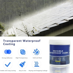 Sigillante Impermeabile Invisibile, Agente <span class=keywords><strong>Impermeabilizzante</strong></span> in Gomma Liquida, Adesivo Trasparente per Riparazione Perdite su Tetti e Pareti, Durevole e di Alta Qualità - Product Image 3