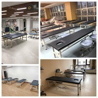 Table de massage en acier inoxydable JINYU de haute qualité, modèle JY-AMC-1, 190x60x60cm, table de livraison médicale SPA, robuste et durable