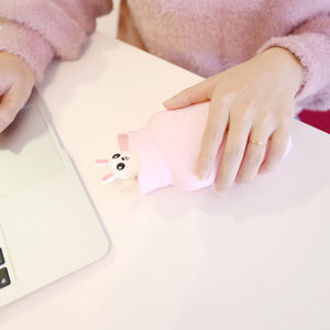 <span class=keywords><strong>Micro</strong></span>-ondes chauffage lapin main silicone sac d'eau chaude bouteille pour main pieds réchauffement articulaire - Product Image 4