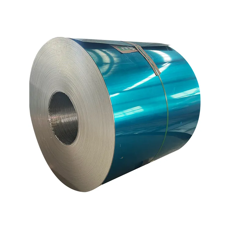 1050 1060 3003 5052 6061 7050 h26 Mirror Pre Painted white red bule Aluminum Alloy Coil Color Coated Aluminum Coil