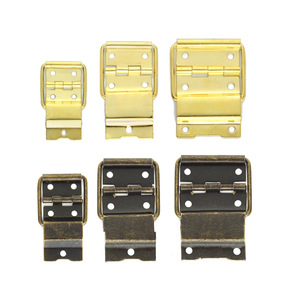 Bisagra de alambre vintage para caja de madera, bisagra de hierro de 90 grados para montaje en superficie, bisagras de soporte duraderas para muebles - Product Image 5