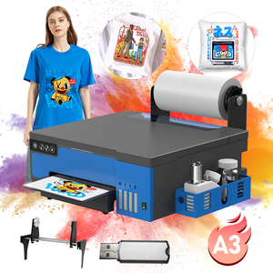 A3 Dtf Printer Desktop EPS0N XP600 Head Cheap T-shirts DTF Printer A3/A4 Pet Film DTF Printer with Oven - Product Image 1