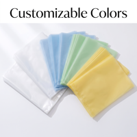 Petit sac en polyéthylène plat à extrémité ouverte, sac en plastique LDPE transparent à ouverture supérieure, imprimé sur mesure pour l'emballage de bijoux et de composants électroniques