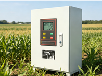Kabinet Pengontrol Pompa Celup Besi OEM K521 untuk Pengolahan Air Kontrol Otomatis Penuh 0.5-3HP Fase Tunggal Kering