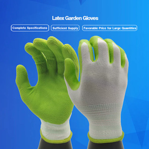 قفازات حدائق متعددة الاستخدامات من البوليستر المطلي باللاتكس الملون - Product Image 3