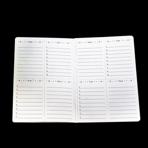Cinese alla rinfusa A5 pianificatore di riviste settimanali per studenti con Design a farfalla senza data con copertina rigida a forma di penna per cucire - Product Image 4