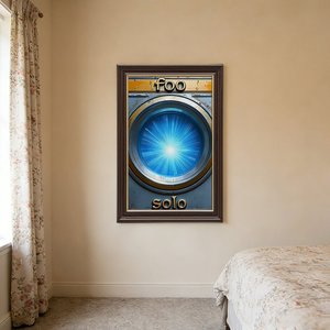 Cadre en bois grainé et doré 16x24 pour la citation « Dream Fearlessly » pour mur de <span class=keywords><strong>studio</strong></span> - Product Image 3