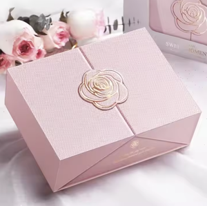 Coffret cadeau de parfum de luxe, boîtes en papier magnétiques élégantes et personnalisables, emballage fermé <span class=keywords><strong>pour</strong></span> occasions spéciales - Product Image 3