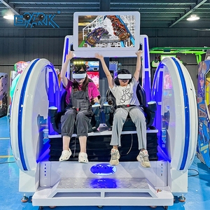 9d Vr 3 chaises de cinéma, Machine de jeu vidéo, équipement de simulateur de réalité virtuelle - Product Image 4