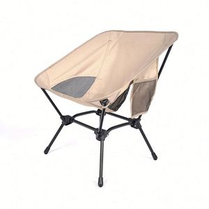 Chaise de camping pliante légère et portable avec poche latérale pour les activités de plein air, les pique-niques et l'utilisation en jardin - Product Image 4