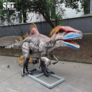 Animatronic Walking Dinosaur Modelo <span class=keywords><strong>de</strong></span> dinosaurio <span class=keywords><strong>de</strong></span> tamaño <span class=keywords><strong>real</strong></span> para espectáculo <span class=keywords><strong>de</strong></span> escenario Jurassic Park - Product Image 2