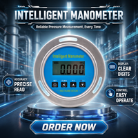 Fast Data Update Durable Structure Electronic Pressure Gauge Industrial Use Digital Pressure Gauge