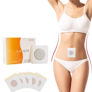 Parche Adelgazante Natural 100% Herbal para el Ombligo, Quema Grasa, Reduce el Abdomen, Blanco/Marrón, 5cm*5cm, 30 Unidades - Product Image 2
