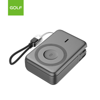 Batería Externa Portátil Universal OEM Mini Slim Tipo-C LCD Digital de Carga Rápida PD 40W 10000mAh con Cable y Conector Magnético