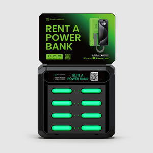 8 слотов, кабельный рекламный щит, аренда, зарядное устройство, зарядная станция для сотового телефона, торговый автомат, общий Powerbank - Product Image 1