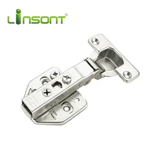 Hinge Factories Linsont Hardware Accessories 3d Adjustable Face Frame Soft Close Kitchen Cabinet Hinges