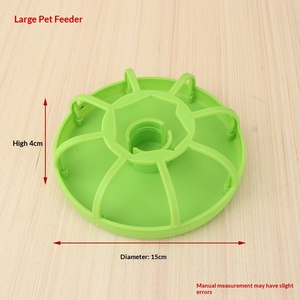 Mangeoire cylindrique pour <span class=keywords><strong>oiseaux</strong></span>, boîte d'apprentissage de l'alimentation pour bébés <span class=keywords><strong>oiseaux</strong></span>, double usage nourriture/eau, grande capacité, anti-éparpillement, pour petits <span class=keywords><strong>oiseaux</strong></span> et animaux de compagnie - Product Image 1