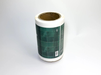 Autocollant adhésif rectangulaire personnalisable en papier kraft de haute qualité résistant à l'eau et à l'huile, impression UV, étiquette de logo durable